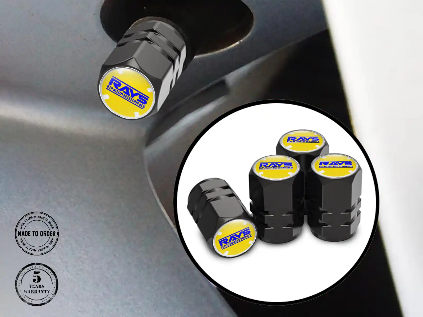 Rays Cappelli valvola SUV Finish Lusso